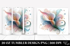 Gorgeous Calla Lily Tumbler | 20 oz Tumbler Product Image 1