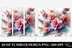 Pastel Rhododendron | 20 oz Tumbler Product Image 1