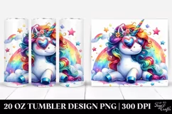 Cute Unicorn Funny | 20 oz Tumbler Product Image 1