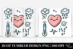 Valentines 20 Oz Tumbler Png Product Image 1