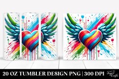 Love 20 Oz Tumbler Png Product Image 1