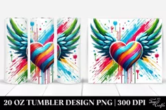 Love 20 Oz Tumbler Png Product Image 1