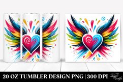 Love 20 Oz Tumbler Png Product Image 1