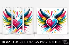 Love 20 Oz Tumbler Png Product Image 1