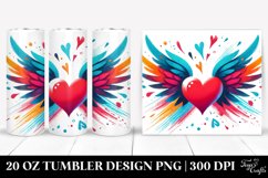 Love 20 Oz Tumbler Png Product Image 1