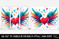 Love 20 Oz Tumbler Png Product Image 1