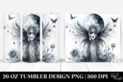 Washed Gothic Fairy Tumbler Product Image 1