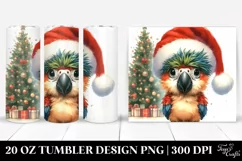 Expressive Macaw with Crazy Haircut 20 Oz Tumbler Product Image 1