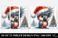 Expressive Macaw with Crazy Haircut 20 Oz Tumbler Product Image 1