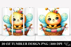 Boho Baby Bee Tumbler Design Product Image 1