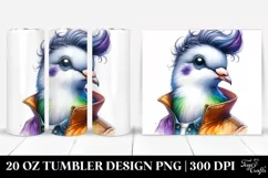 Vibrant Baby Dove Tumbler Product Image 1