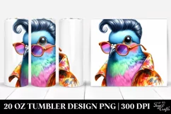 Vibrant Baby Dove Tumbler Product Image 1