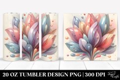 Glossy Tulip Frame Tumbler | 20 oz Tumbler Product Image 1