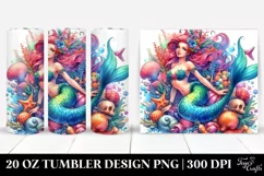 Funny Mermaid | 20 oz Tumbler Product Image 1