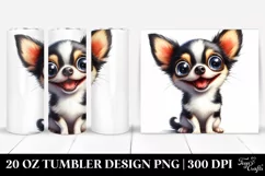 Crazy Looking Funny Chihuahua | 20 Oz Tumbler Product Image 1