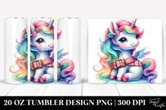 Baby Unicorn Belt. 20 Oz Tumbler Design Product Image 1