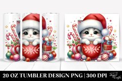 Christmas PNG 20 Oz Tumbler Design Product Image 1