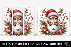 Christmas PNG 20 Oz Tumbler Design Product Image 1