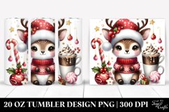 Christmas PNG 20 Oz Tumbler Design Product Image 1