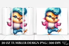 Excited Baby Bird 20 Oz Tumbler Product Image 1