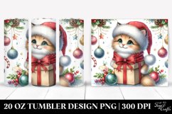Christmas PNG 20 Oz Tumbler Design Product Image 1