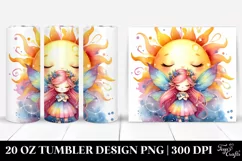 Cute Fairy Sun | 20 oz Tumbler Product Image 1