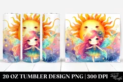 Cute Fairy Sun | 20 oz Tumbler Product Image 1