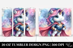 Cool Gnome and Unicorn Duo | 20 oz Tumbler Product Image 1
