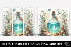 Simple Magic Potion Digital Painting | 20 oz Tumbler Product Image 1