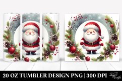 Simple Christmas Santa | 20 oz Tumbler Product Image 1
