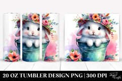 20 Oz Tumbler Sublimation | Vibrant Watercolor Smiling Baby Product Image 1