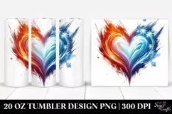 Valentines 20 Oz Tumbler Png Product Image 1