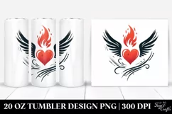 Love 20 Oz Tumbler Png Product Image 1