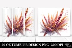 20 Oz Tumbler Sublimation | Material Heather Splash Product Image 1