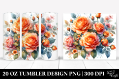 Spring 20 Oz Tumbler Png Product Image 1