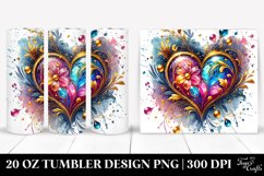 Valentines 20 Oz Tumbler Png Product Image 1