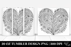 Love 20 Oz Tumbler Png Product Image 1