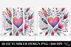 Valentines 20 Oz Tumbler Png Product Image 1