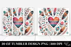 Valentines 20 Oz Tumbler Png Product Image 1