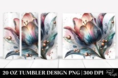 Glossy Tulip Tumbler Product Image 1