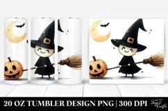 Funny Halloween Broomstick 20 Oz Tumbler Product Image 1