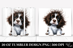 Expressive Baby Spaniel, 20 Oz Tumbler Product Image 1