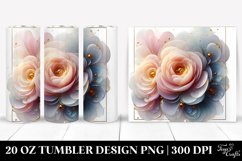 Glossy Ranunculus | 20 oz Tumbler Product Image 1