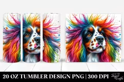 Cute Vibrant English Springer Spaniel Clipart Product Image 1