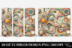 Retro Colorful Whimsical | 20 oz Tumbler Product Image 1