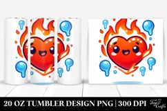 Valentines 20 Oz Tumbler Png Product Image 1