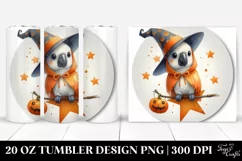 Cute Baby Macaw Halloween Star 20 Oz Tumbler Product Image 1