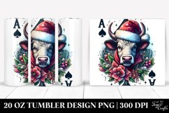Christmas PNG 20 Oz Tumbler Design Product Image 1