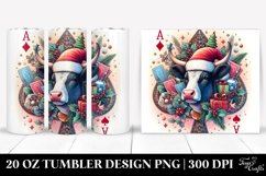 Christmas PNG 20 Oz Tumbler Design Product Image 1