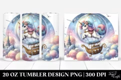 Majestic Unicorn Bubble | 20 Oz Tumbler Product Image 1